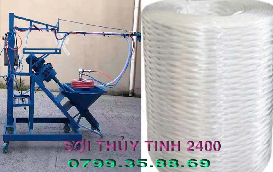 soi thuy tinh 2400 cho may phun