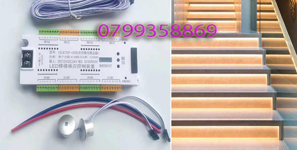 Đèn LED cảm biến cầu thang Quảng Bình