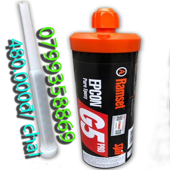 Ramset Epcon G5 bán tại Đà Nẵng - Keo Epoxy khoan cấy thép nhập khẩu từ Mỹ
