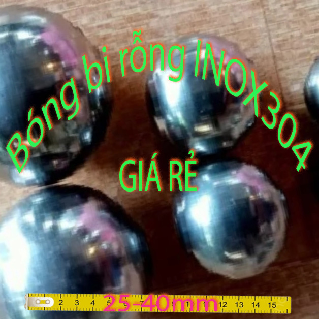 bóng bi rỗng INOX304 tại Huế
