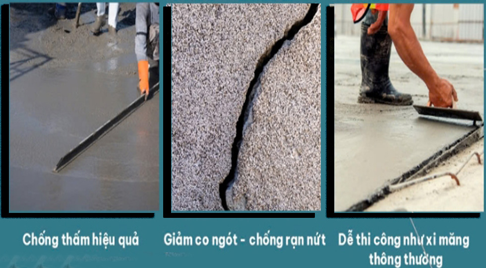 Ưu điểm Xi Măng CX Men