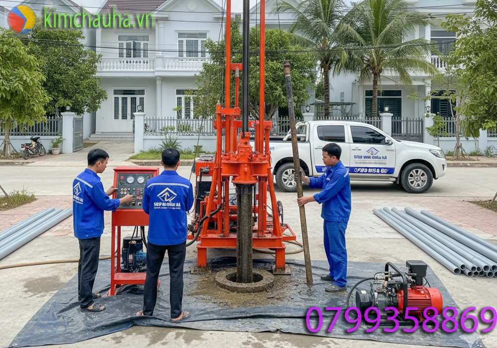 Khoan Giếng Gia Đình Giá Rẻ Tại Tam Kỳ – Giải Pháp Cấp Nước Hiệu Quả - Shop Kim Châu Hà