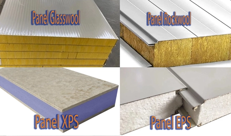 Các Loại Panel Cách Nhiệt Phổ Biến