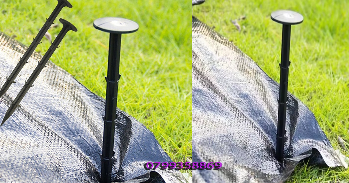 Đinh Ghim Nhựa Bạt Phủ Cỏ Núi Thành