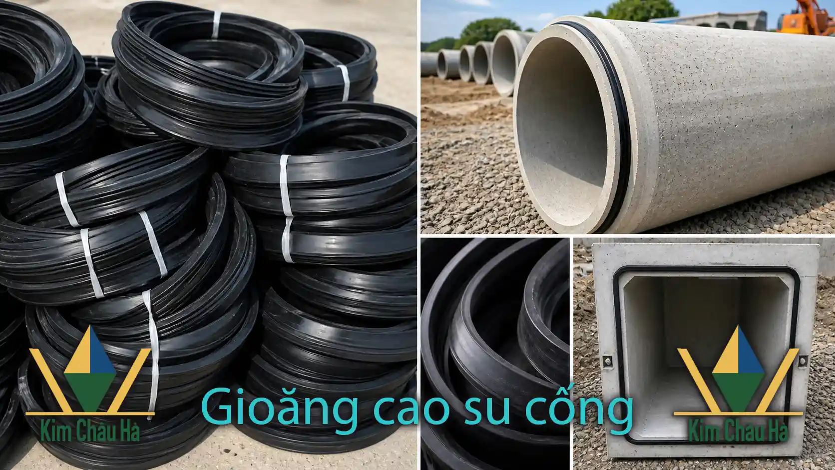 Các Loại Gioăng Cao Su Cống Phổ Biến tại Huế – Chọn Đúng Cho Từng Công Trình