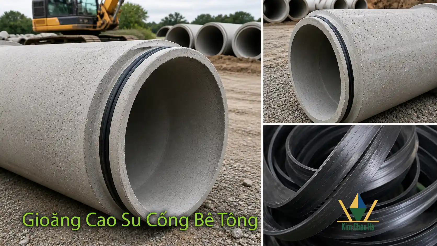 Gioăng Cao Su Cống tại Buôn Ma Thuột – D300 D400 D500 D600 D800 D1000 Chống Thấm Hiệu