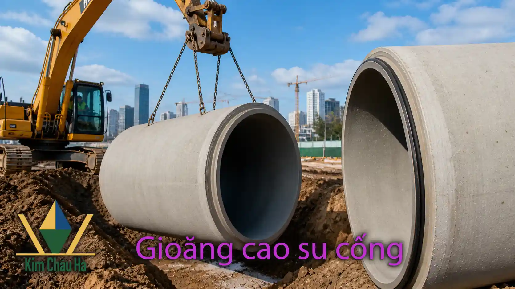 Gioăng cao su cống tại Huế thi công thực tế công trình, đầy đủ D300–D1000, chống thấm tốt, giao nhanh. Liên hệ ngay để được báo giá chi tiết.